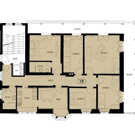 Ferienwohnung Haus Belmont - Arosa Zimmer foto