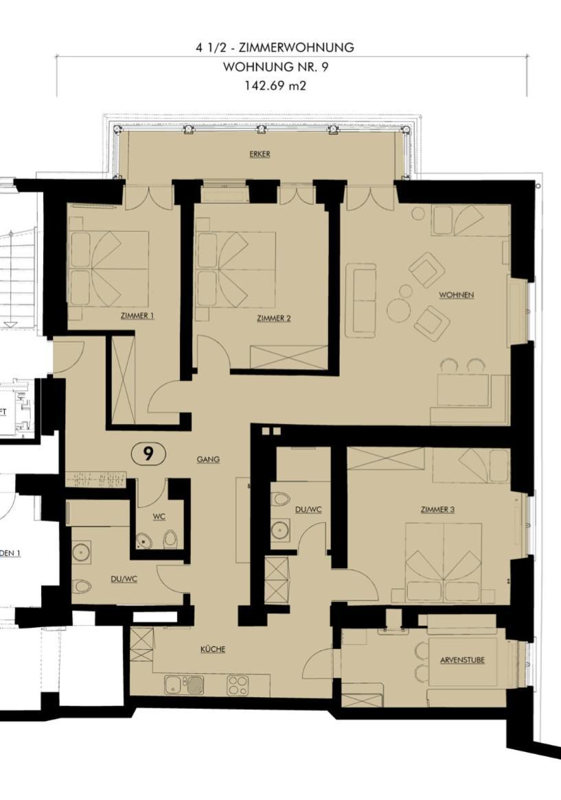Haus Belmont - Appartement Arosa